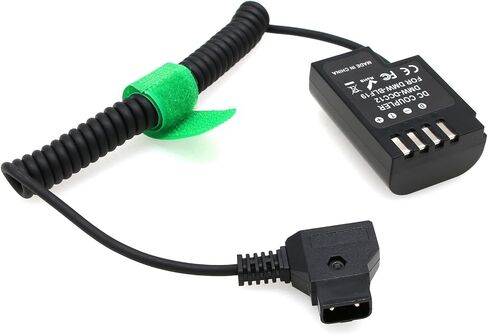 HangTon PD USB C الدمية طاقة البطارية لباناسونيك لوميكس DMC GH5 GH5S G9 GH4 GH3 DSLR كاميرا 9 فولت/12 فولت نوع-C إلى DMW-BLF19 DCC12 in Saudi Arabia
