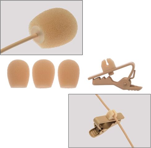 ميكروفون Senal UEM-155-TA4F-BE Omni Earset مع موصل TA4F لأجهزة إرسال Shure (بيج) in Kuwait