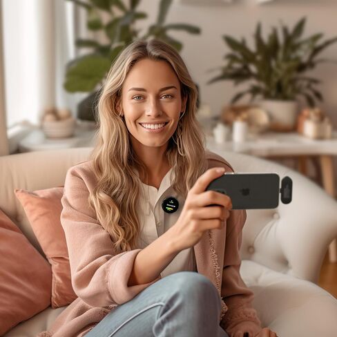 Saramonic BlinkMe U2 Wireless Lavalier Microphone for Android Type C Smartphone iPhone 15 Noise Cancellation, 8h Battery, 328ft Transmission, Wireless Lapel Mic for Live Streaming Video Recording in Saudi Arabia