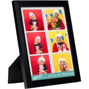 إطارات كشك الصور - إطار صور مقاس 8 × 10 مع حصيرة لثلاث صور كشك صور أسود مقاس 8 × 10 إطار كشك صور 3 صور