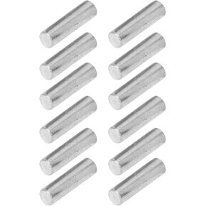 12Pcs Guitar Pickup Slug RodElectric Guitar Pickup RodsPickup Slug Rod Replacement,Metal Pins Slug Rod Magnetic Columns Guitar & Bass Accessories Pickup Magnet Slug RodsGuitar &