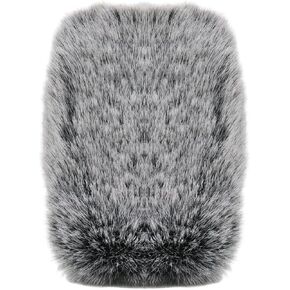 yueton 1 Pack Microphone Windscreen Wind Muff Synthetic Fiber Compatible with Mic Audio Technica AT2020 for Indoor Outdoor Use
