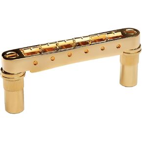PM-8863-G0 : ResoMax NV1 6mm Tune-O-Matic Bridge - Gold