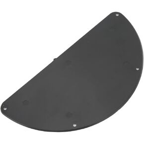 Guitar Cavity Cover Plate, Guitar Cavity Cover Plate Plastic Black 4 Holes Pickguard Back Cover for Bass Guitar