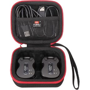 FBLFOBELI Hard Storage Case for LEKATO 5.8 Wireless Guitar System Wireless Audio Electric Guitar Transmitter Receiver