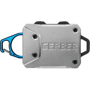 Gerber Gear Defender Rail - Fresh & Saltwater Fishing Retractable Tether for Fishing Gear - Cyan