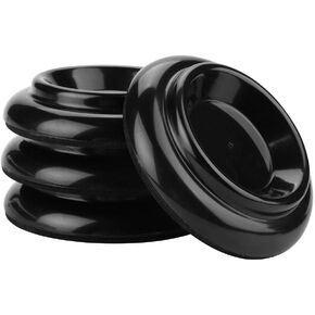 Bnineteenteam 4Pcs Piano Foot Cup Plastic Piano Caster Accessories for Upright Piano