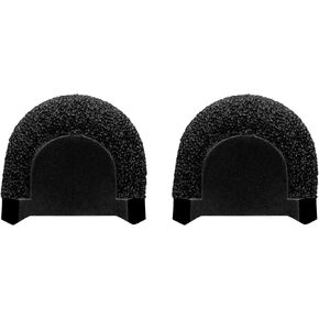 Shure AMV-LAV-WS/B Replacement MoveMic Windscreens, Black, Pair