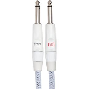 Hosa HGTR-010LE 40th Anniversary Limited Edition Pro Guitar Cable, White, 10 feet
