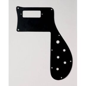 Allparts Pickguard for Rickenbacker Bass 4001 1973 or Earlier 1-Piece 1-Ply Black
