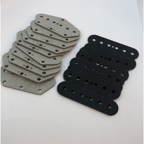 Telecaster Bridge Pickup Making Flatwork Grey Bottom Pack of 10