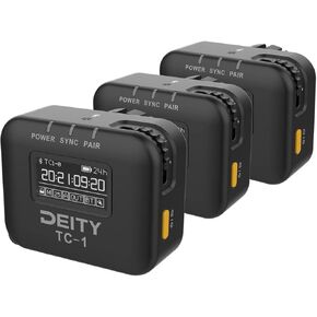 Deity Microphones TC-1 Wireless Timecode Generator Box, 3-Pack