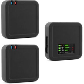 Case for RODE Wireless Pro Lav Mic Silicone Protective Cover (3PCS Black)