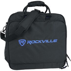 Rockville MB1615 DJ Gear Mixer Gig Bag Case 16" x 15.5" x 6",Black