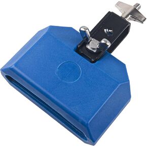 1Pcs Yootones Jam Block, Plastic Musical Percussion Block Compatible with Latin Drum Instrument (Blue)