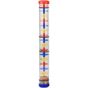 Rainmaker Rain Stick Musical Instrument, Rainfall Rattle Tube Rainstick Shaker Hand Shaking Sensory Tubes(15.5in)