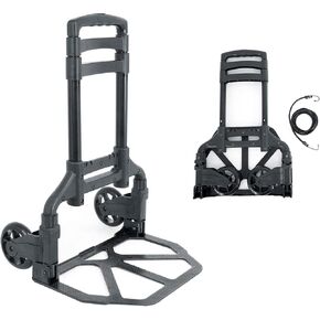 Rockville GigMate DJ/Musician Aluminum Trolley Transport Hand Truck - Folds Flat