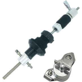 Cymbal Arm Attachment with 360° Mounting Clamp Compatible with Hi-Hat Cymbal Tilter Attachment Closed Hi-Hat Boom Arm for Cymbal Stand Drum Set Percussion Instruments Hardware Accessories