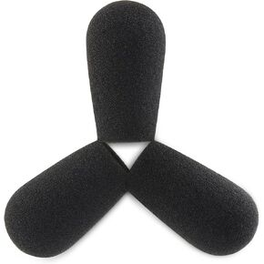 LEFXMOPHY Mic Foam for Blue Tiger Elite Plus/Elite Ultra/Elite Plus Premium/Storm Bluetooth Headset Microphone Replacement Pop Filter Protector, 3pack Windscreen
