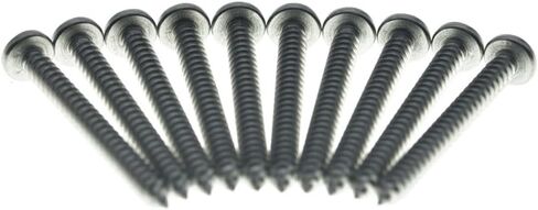 KAISH 10-Pack Phillips Round Head Stainless Steel Tremolo Claw Mounting Screws Trem Bridge Claw Screws for Floyd Rose Original Color in Saudi Arabia