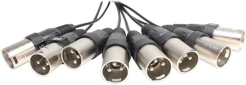Rockville SX810 8 Channel 10 Foot XLR Snake (Female to Male) in Saudi Arabia