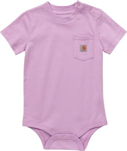 Carhartt Unisex Baby Short-sleeve Bodysuit Pocket T-shirt Onesie in Saudi Arabia