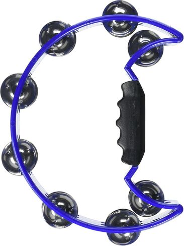 Stagg TAB-2 RD Plastic Cutaway Tambourine with 16 Jingles, Red, inch in Saudi Arabia