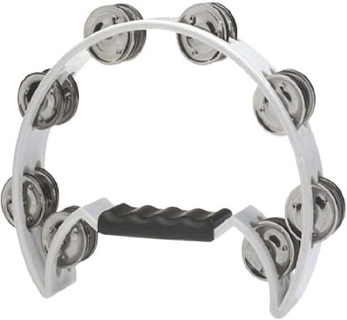 Stagg TAB-2 RD Plastic Cutaway Tambourine with 16 Jingles, Red, inch in Saudi Arabia