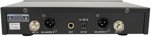 Rockville RWM81U Dual UHF Headset & Guitar Wireless Microphone System w/LCD in Saudi Arabia