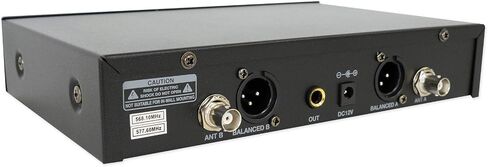 Rockville RWM81U Dual UHF Headset & Guitar Wireless Microphone System w/LCD in Saudi Arabia