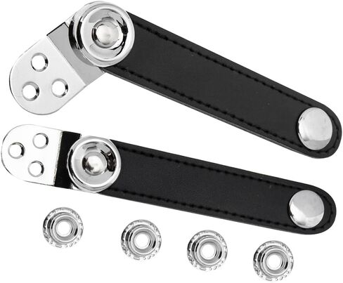 VICASKY 2pcs Accordion Straps,Accordion Shoulder Strap, Adjustable Accordion Shoulder Straps Black Accordion Straps, Leather Soft Accordion Straps, Adjustable Accordion Shoulder Belt in Saudi Arabia