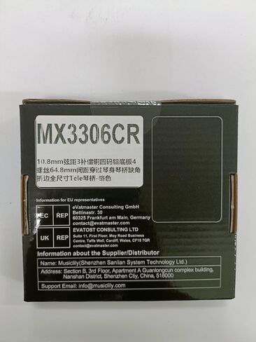 Musiclily Ultra 54 مم (2-1/8 بوصة) لوحة جيتار من الألومنيوم الصلب بالكامل مع جسر نحاسي معوض 3 سرج لاستبدال الجيتار الكهربائي على طراز Tele، كروم in Saudi Arabia