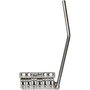 Vega-Trem VT1 Standard 6-Screw Satin Stratocaster Guitar Tremolo Bridge For Strat No Mods Easy Installation