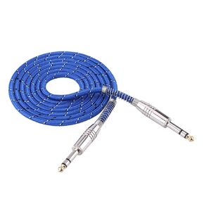 Zerone 1/4 inch TRS Cable, 6.35mm Noise Reduction and High Fidelity Male to Male Stereo TRS Cable for Musical Instrument(1.8M)