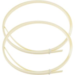 The Lord of the Tools 2Pcs Guitar Binding Purfling Acoustic Classical Guitar Binding Guitar Binding Edge Trim Guitar Accessories ABS 1650x7x1.5mm Black
