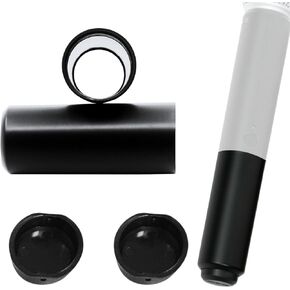 Battery Bottom Cap Compatible with BLX2 / BLX288 - SM58 / Beta 58 /Beta 87 Wireless Microphone Housing Body Lower Cup Replacement and Refurnishing, BLX Black 2 Pack