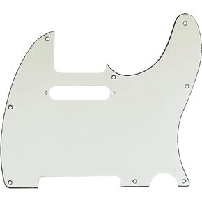 8 Hole Telecaster Pickguard Guitar Pick Guards Scratch Plate for American/Mexican Made Fender Standard Tele Modern Style Electric Guitar,4Ply Abalone Pearl