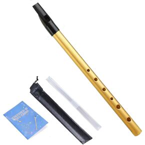 SDCDOW Irish Tin Whistle Set Key of C and Key of D Tin Whistle Penny Whistle Aluminum