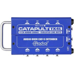 Radial Catapult TX4L 4-channel Cat 5 Audio Snake Module