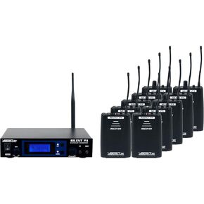 VocoPro, 16 Audio Broadcast System, USB, Black, 16.00 x 9.00 x 17.00 (SILENTPASEMINAR)