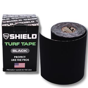 SHIELD Turf Tape Youth | Turf Tape Football Youth - Waterproof, USA Made, 5 Yards, Extra Arm Protection, 4-Way Stretch Flexibility, White