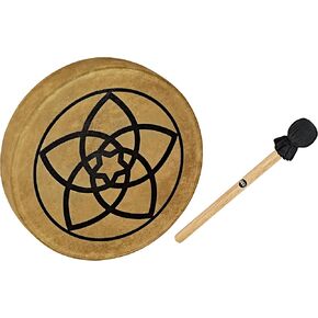 Meinl Sonic Energy 15" Native American Style Hoop Shaman Drum with Mallet For Meditation, Sound Healing Therapy, ASMR, Yoga