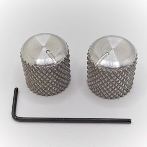 مقبض Knurly Knob CTS، 1/4 بوصة، مخرش بالألماس، ارتفاع 3/4 بوصة، صنع في الولايات المتحدة الأمريكية (النحاس الصلب)