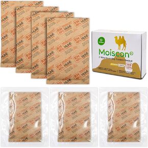 Wisesorb 70 Gram 5 Pack 49% Two-Way Humidity Packs for Wooden Instrument, Size 70 for Music Instrument Cases, Hydration Humidity Humidifier Moisture Control Packets Individually Wrapped