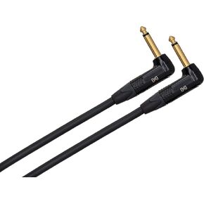 Hosa Edge CGK-015RR Neutrik Right-angle to Same Guitar Cable, 15 Feet