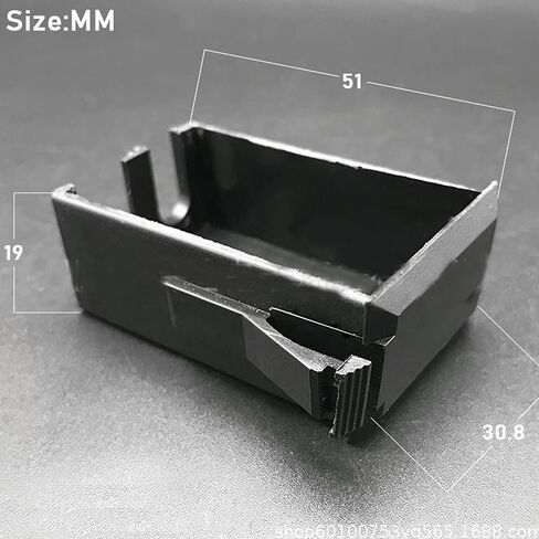 2Pcs 9V Guitar Pickup Battery Case Holder Plastic Box for EQ-7545R Pickup in Saudi Arabia