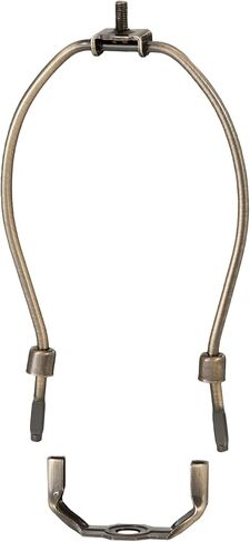 B&P Lamp® 6 Inch Heavy Duty Lamp Harp, Antique Brass Finish in Saudi Arabia