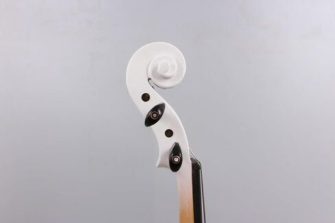 Yinfente 16inch Electric Viola solid wood with ebony viola fingerboard, chin rest, viola pegs, viola case bow, black silent voila for professional or beginners to practice (black) in Saudi Arabia