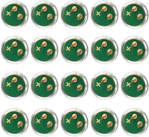 HomeSoGood 20pcs Microphone Accessories Tachograph Electret Microphone High Sensitivity with 2 pin 6 * 2.2mm Plug-in Unit in Saudi Arabia