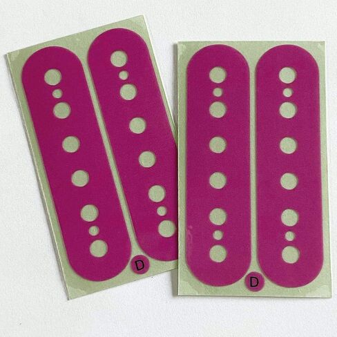 Pickup Stickers for Humbucker // DiMarzio DP100 - Cream in Saudi Arabia